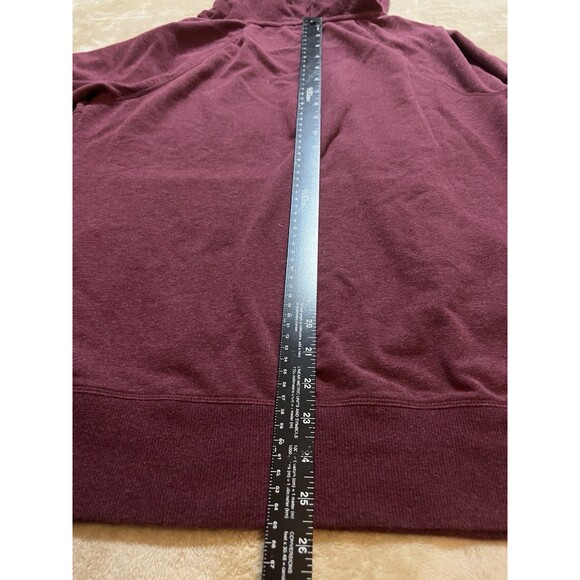 LL Bean Cozy Pullover Sweatshirt Womens XL Pockets Cowl Neck Top - Picture 14 of 14